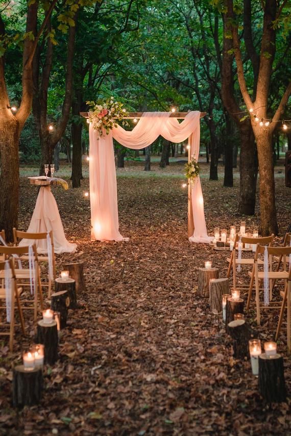 16 wedding Rustic night ideas