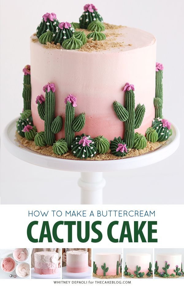 Cactus Cake | The Cake Blog -   17 cake Pretty texture ideas