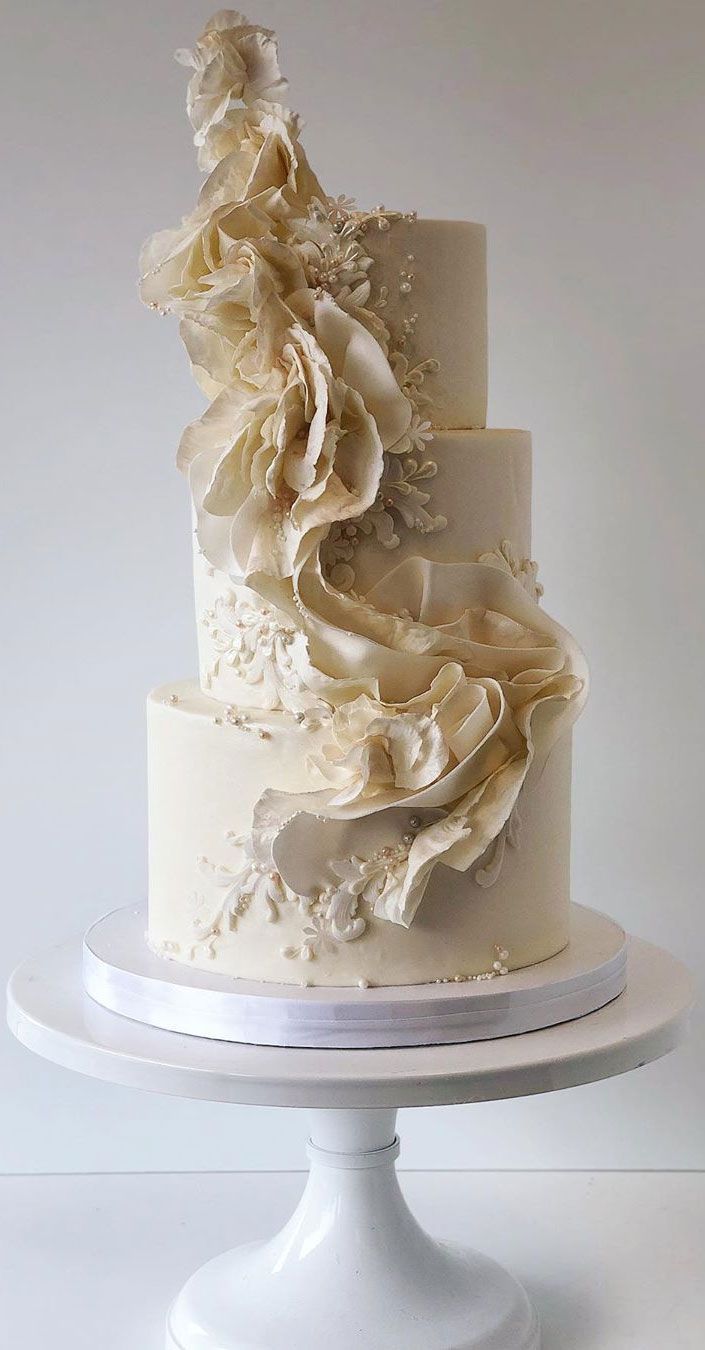 Possibly The Prettiest Wedding Cakes Ever -   17 cake Pretty texture ideas