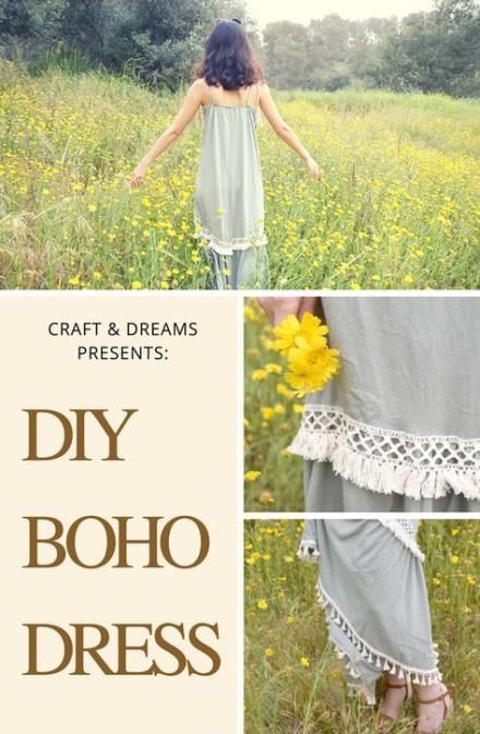 17 DIY Clothes Boho summer ideas