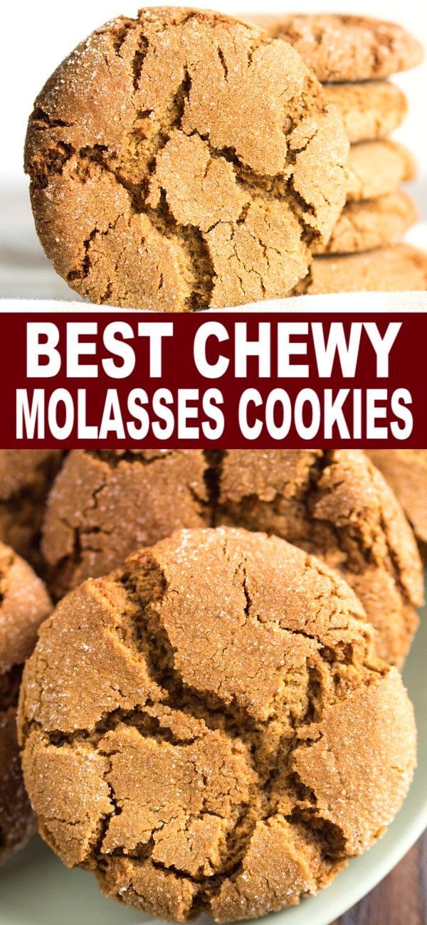 Molasses Cookies - Bunny's Warm Oven -   17 holiday Cookies healthy ideas