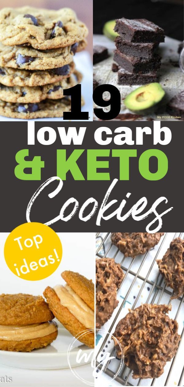 19 Delicious Low Carb & Keto Cookies and Bar Recipes -   17 holiday Cookies healthy ideas