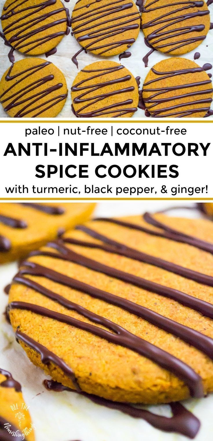 Paleo Anti-Inflammatory Spice Cookies (nut-free, coconut-free, refined sugar-free) -   17 holiday Cookies healthy ideas