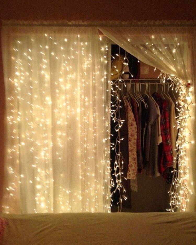 Our Curtain LED Lights рџ¤© -   17 room decor For Women curtains ideas