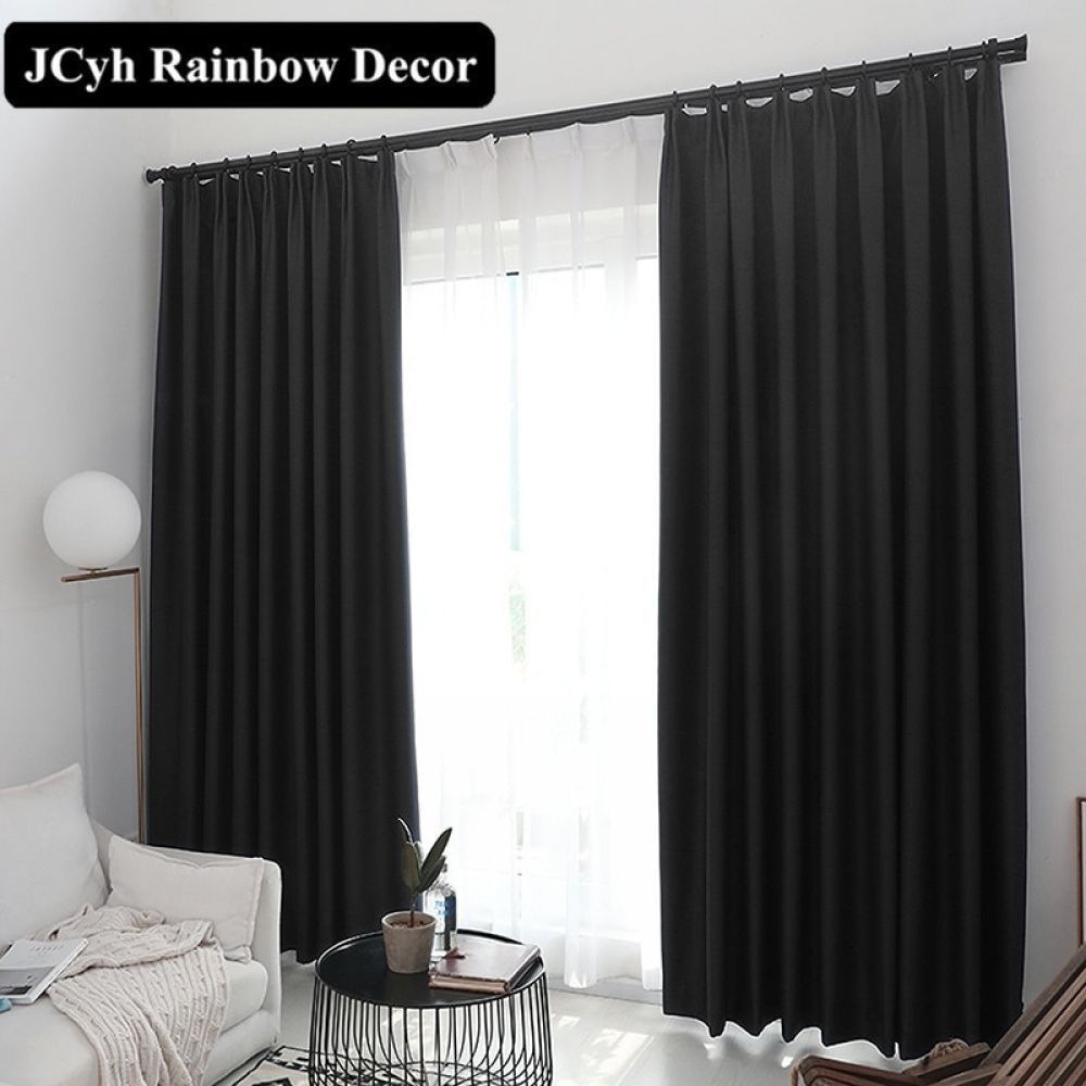 90%Blackout Window Curtains For The Living Room Bedroom Modern Blinds Curtains For Kitchen Drapes Fabric Panel Cortina Para Sala -   17 room decor For Women curtains ideas