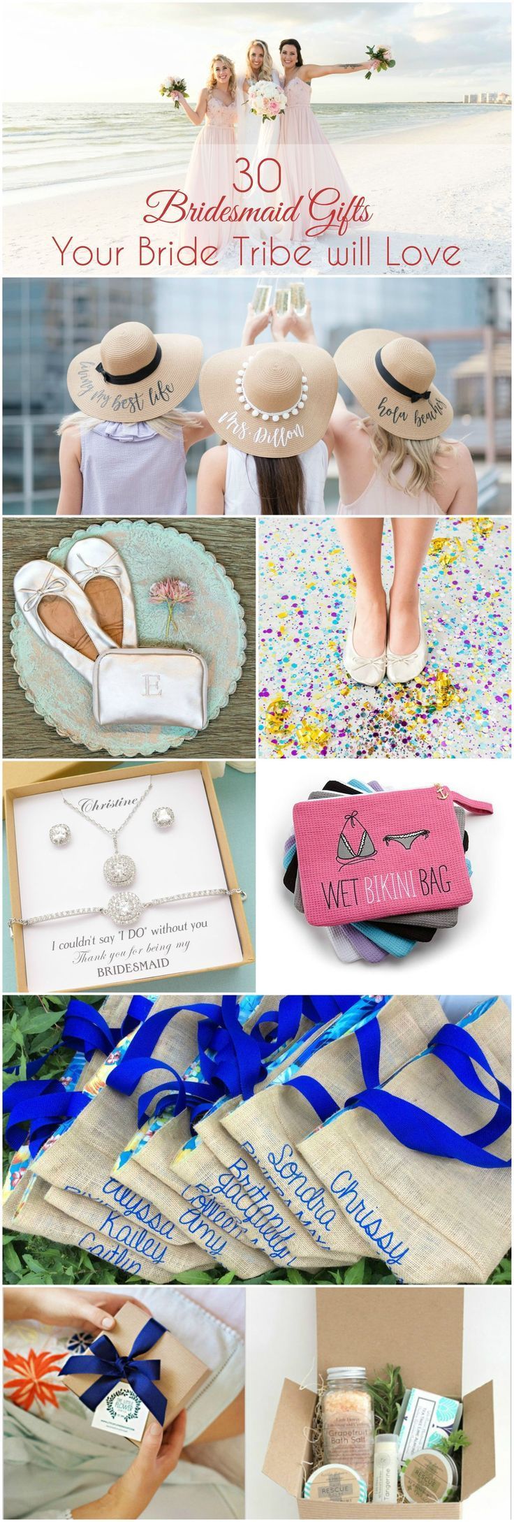 14 Destination Wedding Bridesmaid Gifts your Tribe will Love | Destination Wedding Details -   17 wedding Destination thoughts ideas