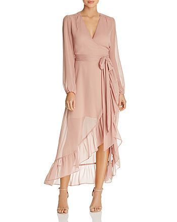 WAYF Only You Ruffle Wrap Dress - 100% Exclusive Women - Bloomingdale's -   17 wrap dress 2018 ideas
