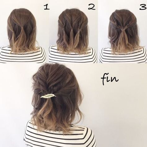 10 Easy Hairstyles To Mix It Up -   18 hairstyles Tutorial waves ideas