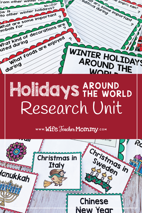 Holidays Around the World Research Unit -   18 holiday Around The World activities ideas