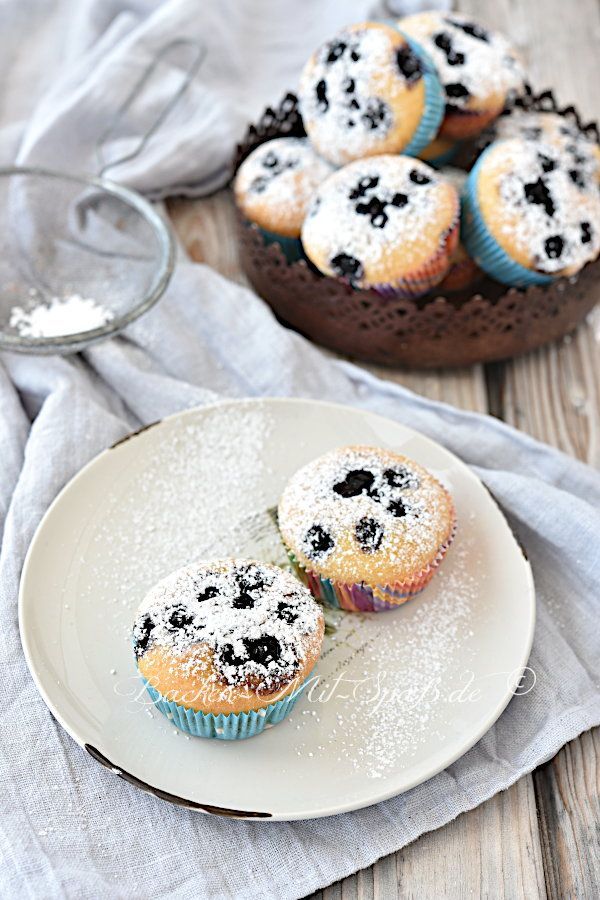 Heidelbeer-Muffins - Rezept -   19 desserts Rezepte heidelbeeren ideas