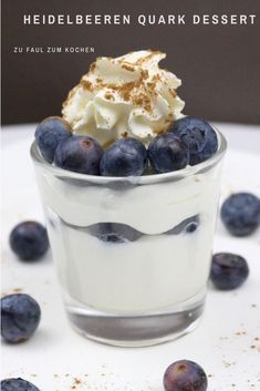 Heidelbeeren Quark Dessert - Zu Faul Zum Kochen ? -   19 desserts Rezepte heidelbeeren ideas