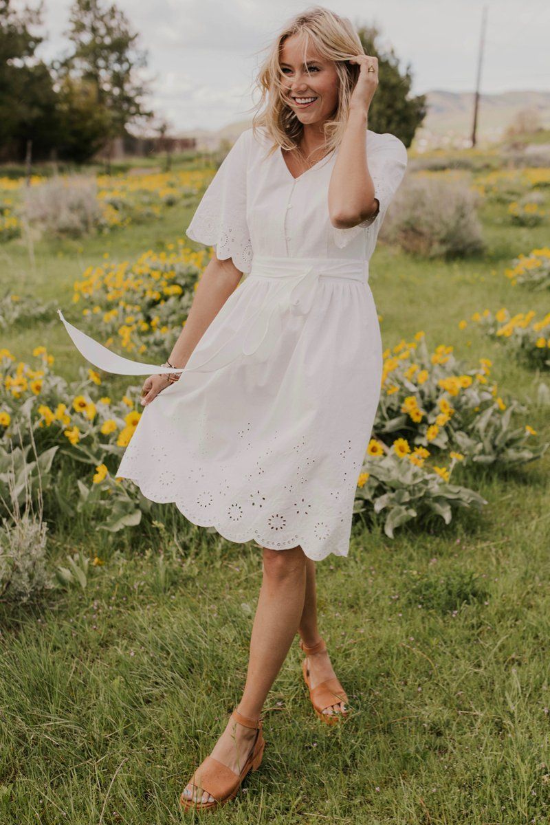 The Kassi Darnee Dress -   19 dress White cute ideas