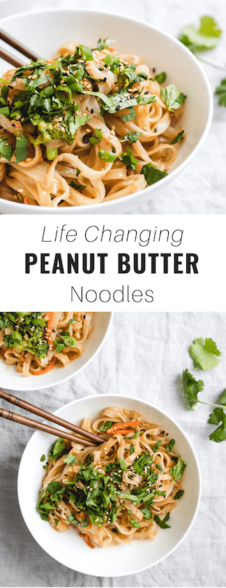 Life-changing peanut butter noodles -   19 healthy recipes Asian peanut butter ideas