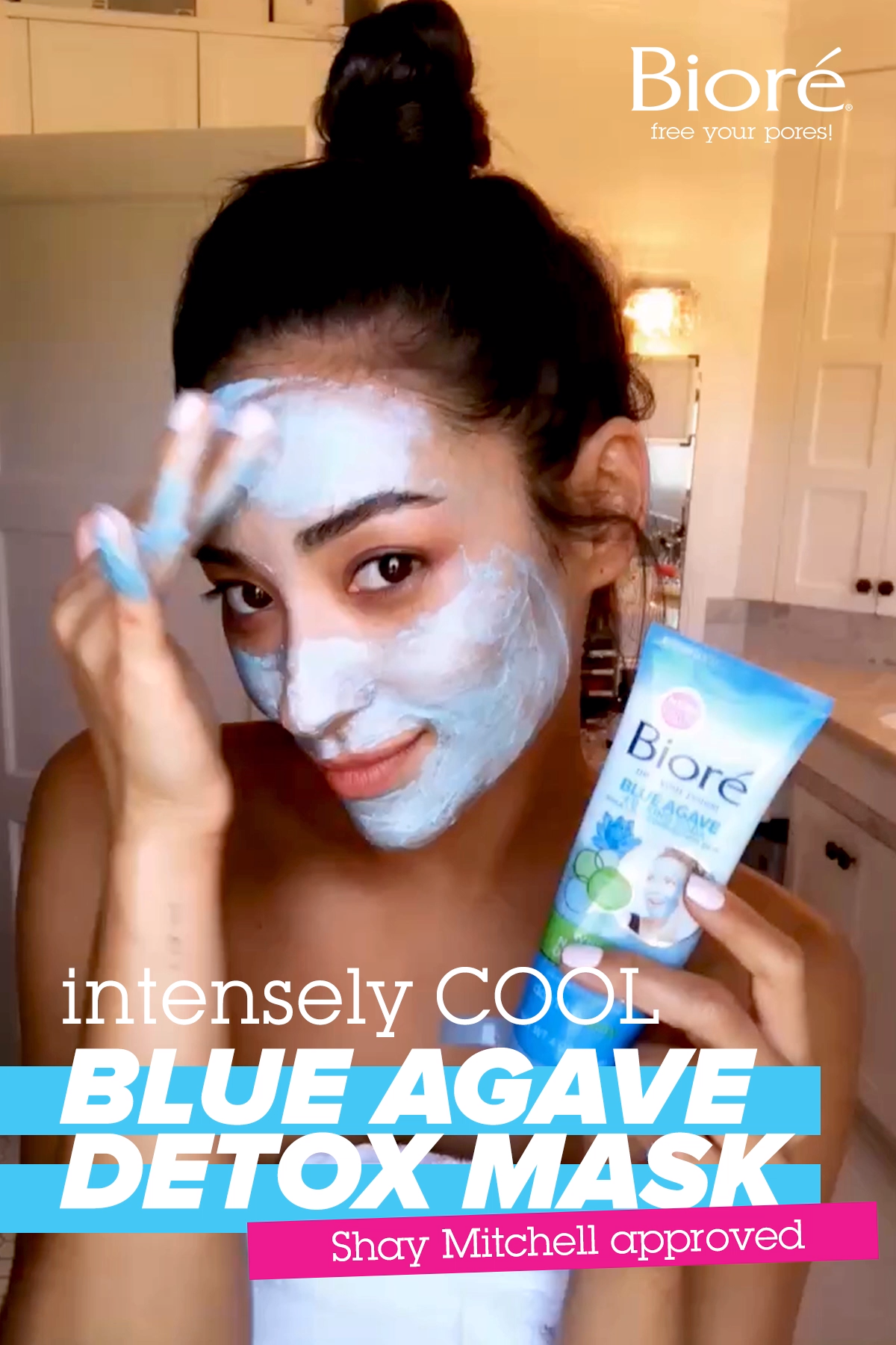 Shay Mitchell LOVES our Intense Blue Agave Whipped Detox Mask -   6 skin care Pictures faces ideas