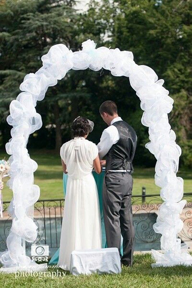 24 Best Wedding Arch Images In 2020 | Wedding Forward -   9 wedding Arch tulle ideas