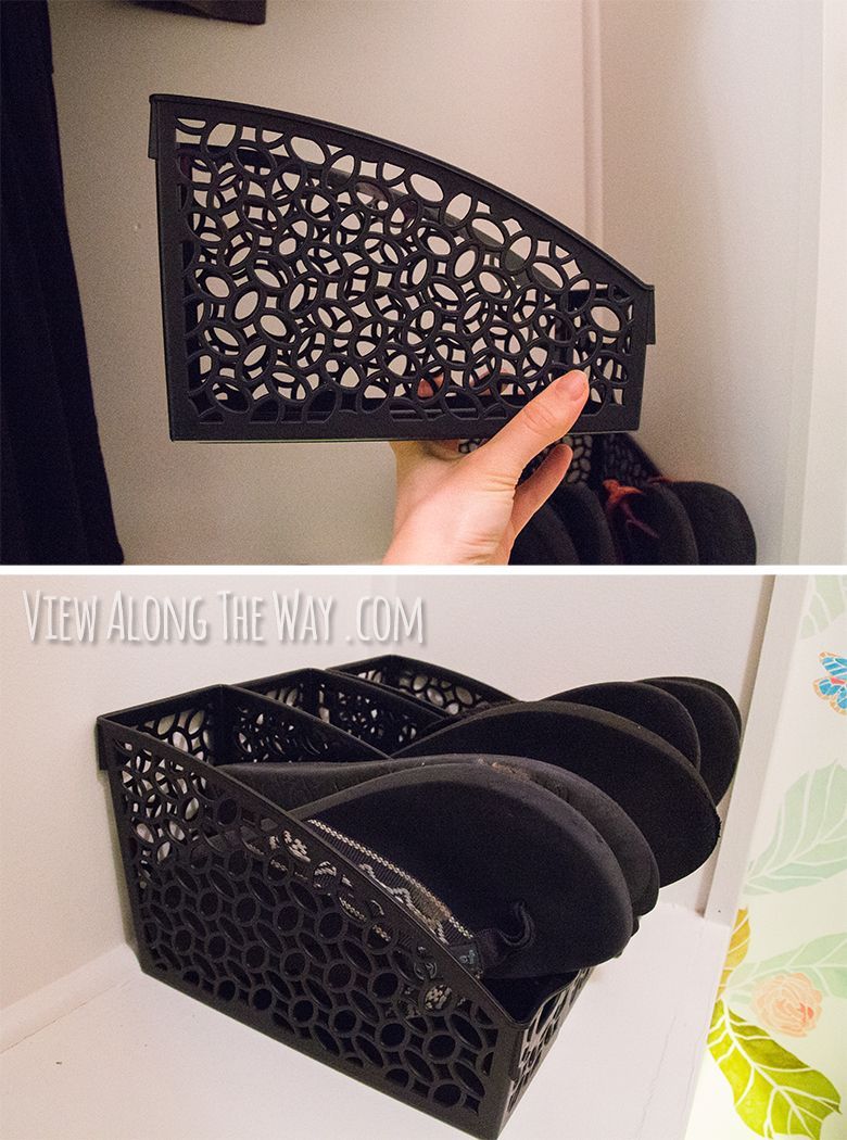 15 Dollar Store Closet Hacks If You Have Way Too Much Shit -   11 DIY Clothes Organizer flip flops ideas