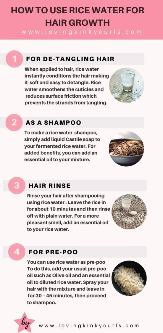 Grow Long Natural 4C Hair Using Rice Water! -   11 hair Growth hairstyles ideas