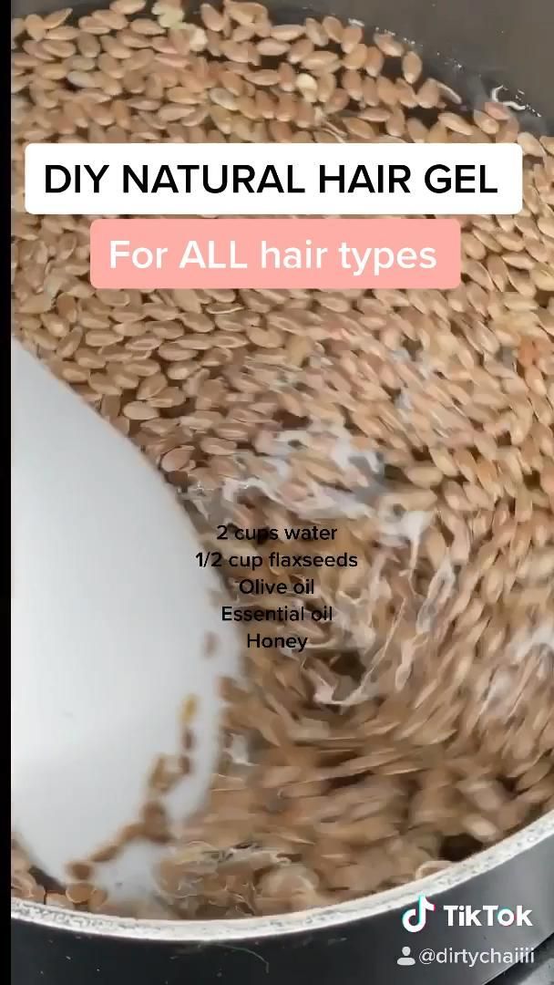 DIY Natural Hair Gel for ALL hair types! -   11 hair Growth hairstyles ideas