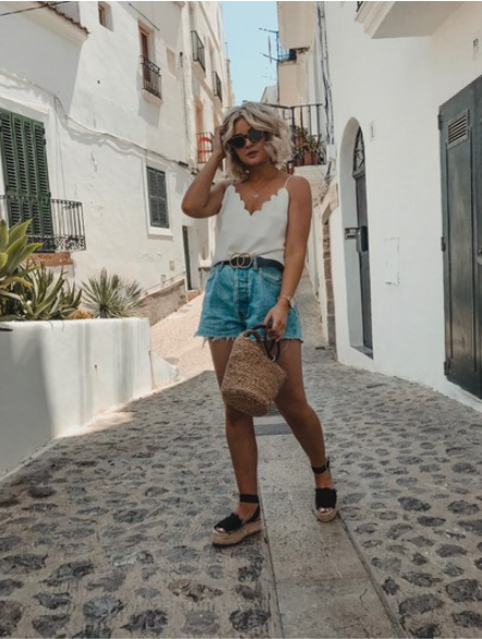 What to Wear in Ibiza – 21 Ibiza Outfit Ideas for Women (Travel Style) -   11 holiday Outfits shorts ideas