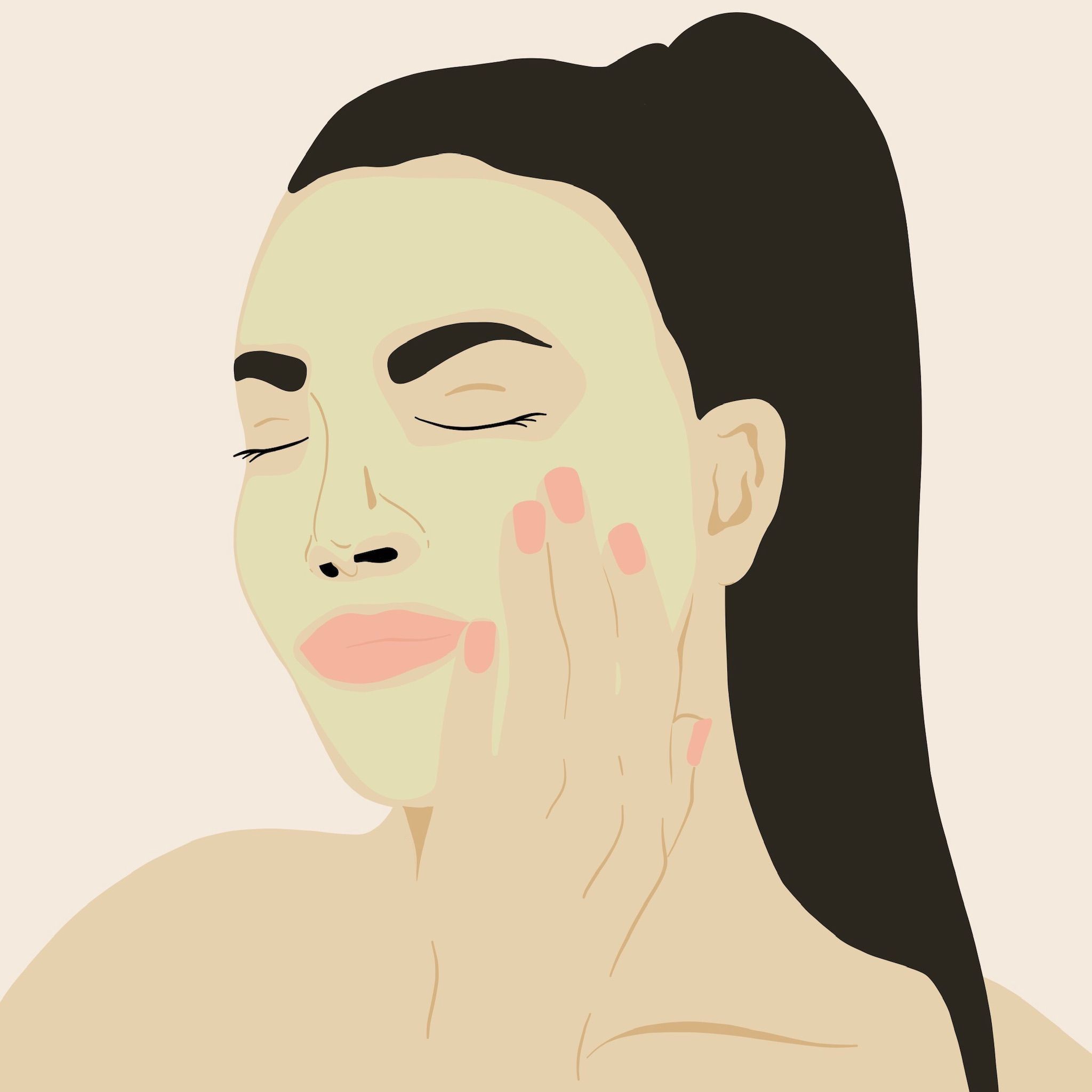 11 skin care Illustration life ideas