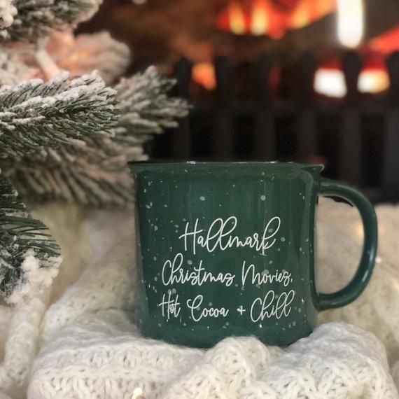 Items similar to Hallmark Christmas Movies Mug, Hot Cocoa Mug, Christmas Campfire Mug, Holiday Mug, Hallmark and Hot Cocoa, Holiday Gift, Christmas Decor on Etsy -   13 holiday Meme movies ideas