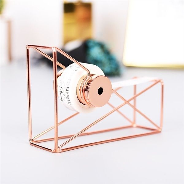 Minimalist Stainless Steel Rose Gold Creative Metal Tape Holder Tape Cutter Tape Dispenser Rack Office Stationery School Supplies | Wish -   13 room decor Gold washi tape ideas