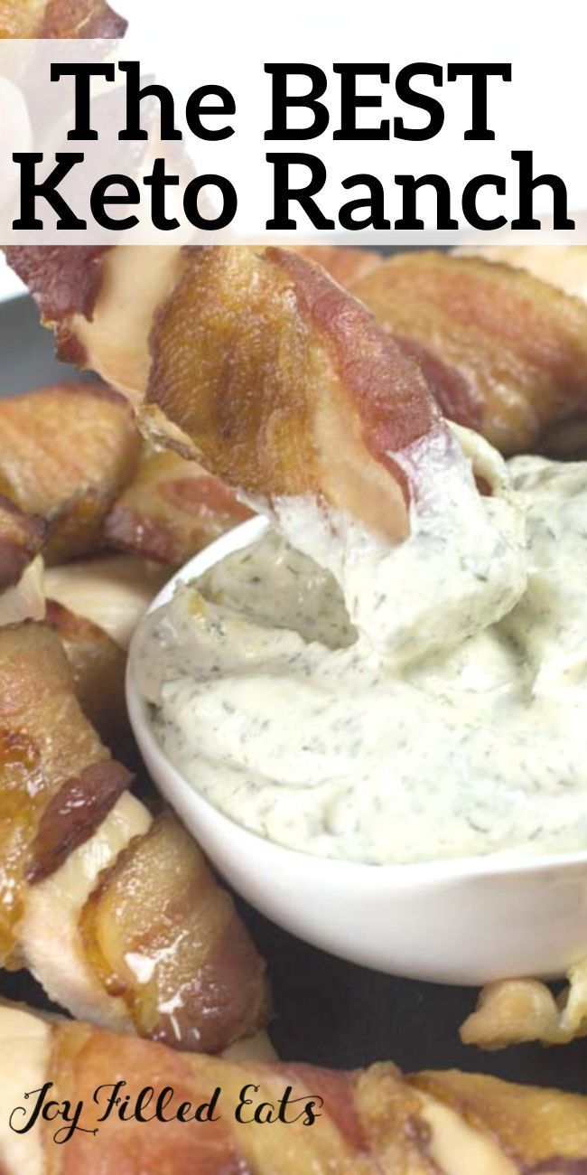 Bacon Wrapped Chicken Tenders with Ranch Dip -Low Carb THM S -   14 diet Low Carb bacon ideas