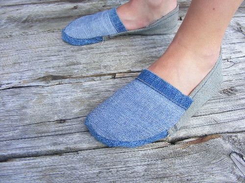 14 DIY Clothes Denim shoes ideas