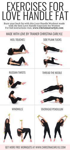 Exercises that Get Rid of Love Handles -   14 fitness For Beginners at home ideas