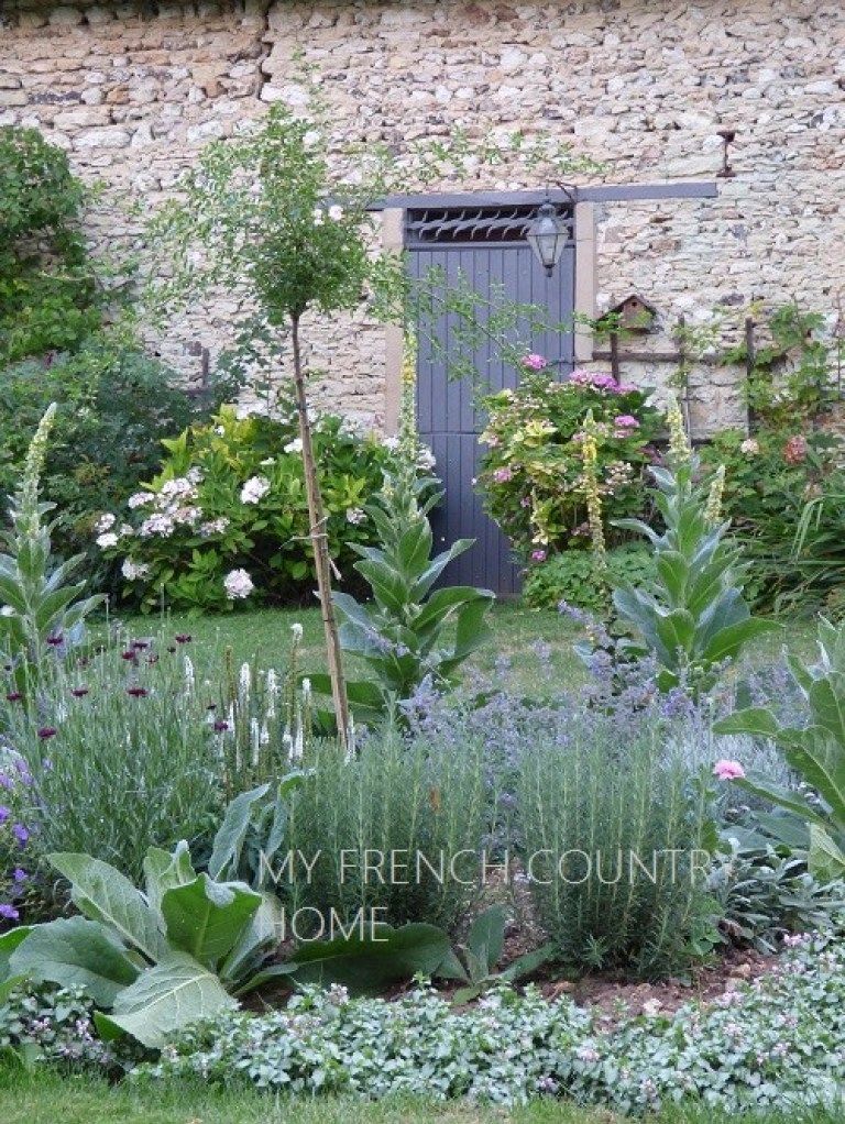 french garden design and old fashioned love - MY FRENCH COUNTRY HOME -   14 garden design Country backyards ideas