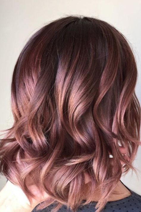 14 golden pink hair Rose Gold ideas