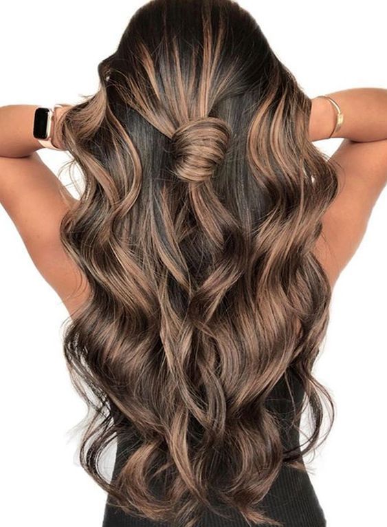 10 Latest Hottest Spring Hair Color For Brunettes Balayage -   14 hair Trends brunette ideas