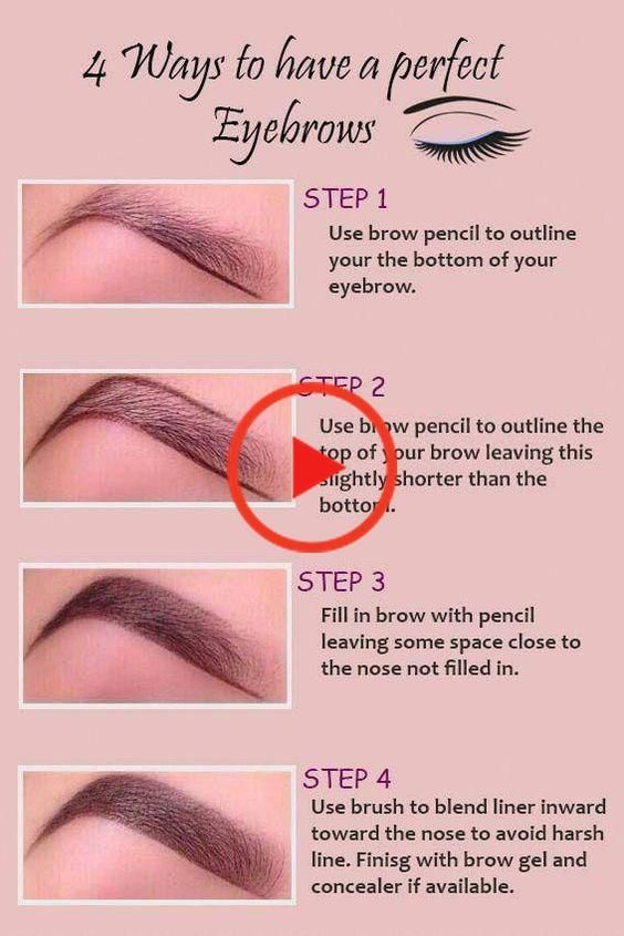 14 makeup For Beginners eyebrows ideas