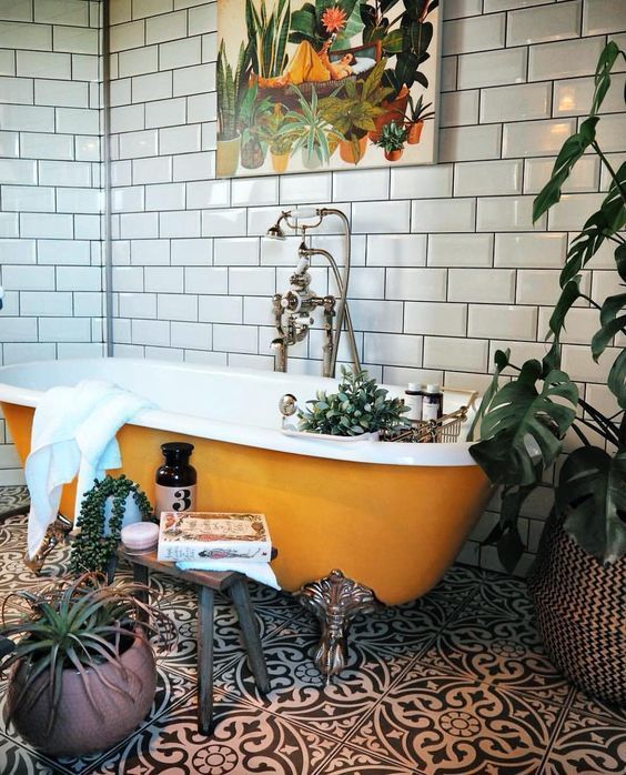 14 planting Interior bathroom ideas