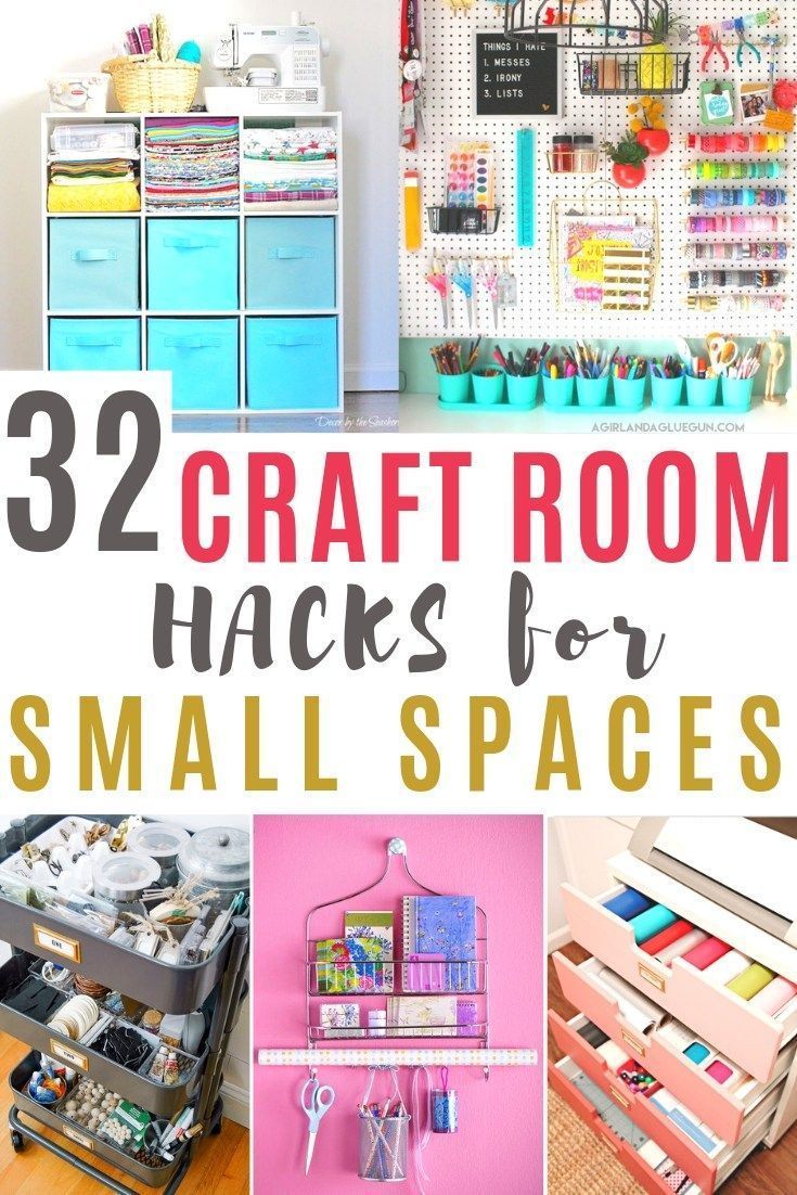 30+ Clever Ways to Organize Your Craft Supplies | Feeling Nifty -   14 room decor For Men storage solutions ideas