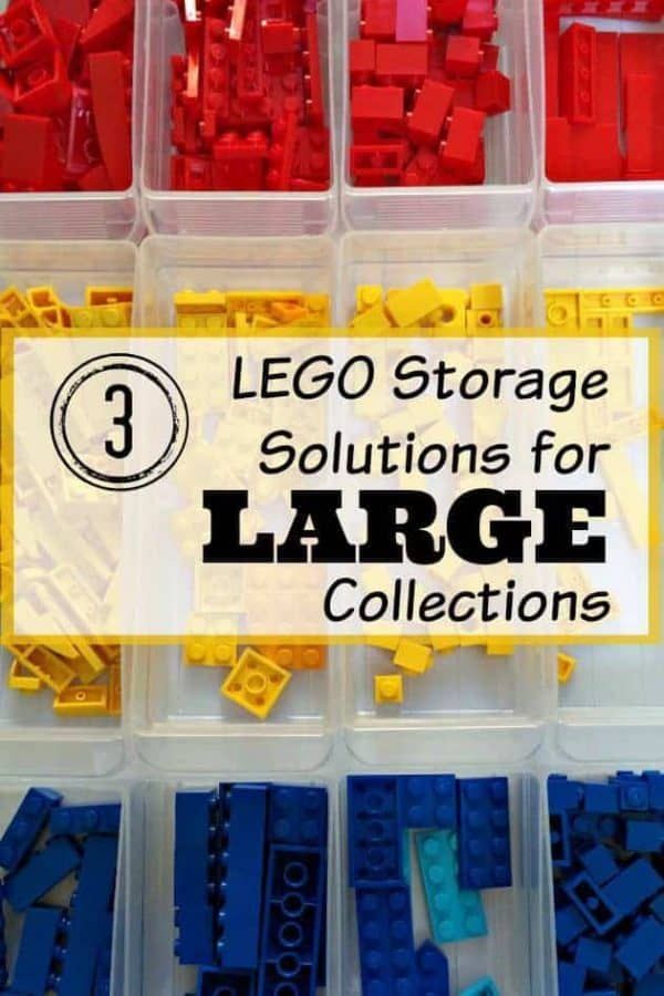 3 LEGO Storage Solutions for Large Collections -   14 room decor For Men storage solutions ideas