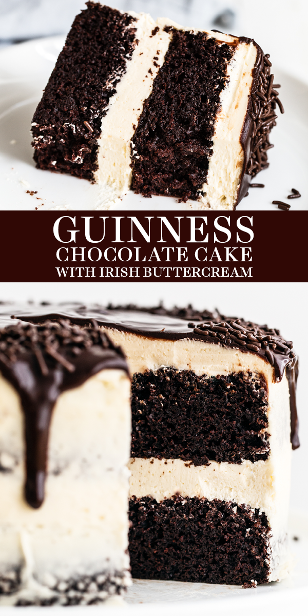 Guinness Chocolate Cake with Irish Buttercream -   15 cake Chocolate cream ideas