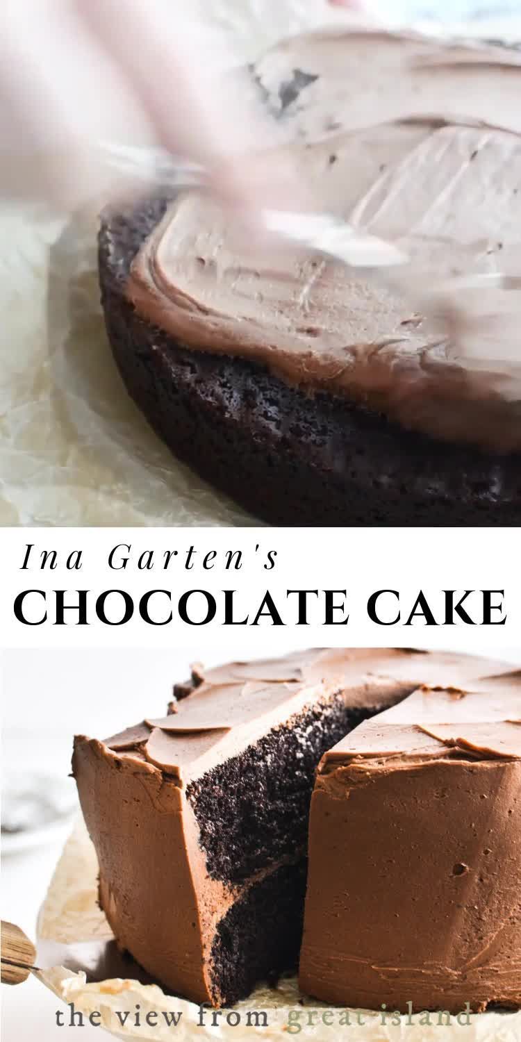 Ina Garten's Chocolate Cake! -   15 cake Chocolate cream ideas