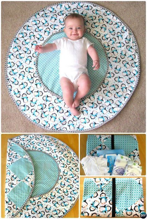 15 DIY Clothes Baby changing pad ideas