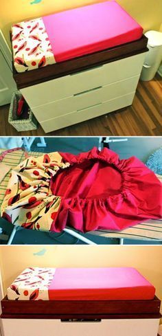 15 DIY Clothes Baby changing pad ideas