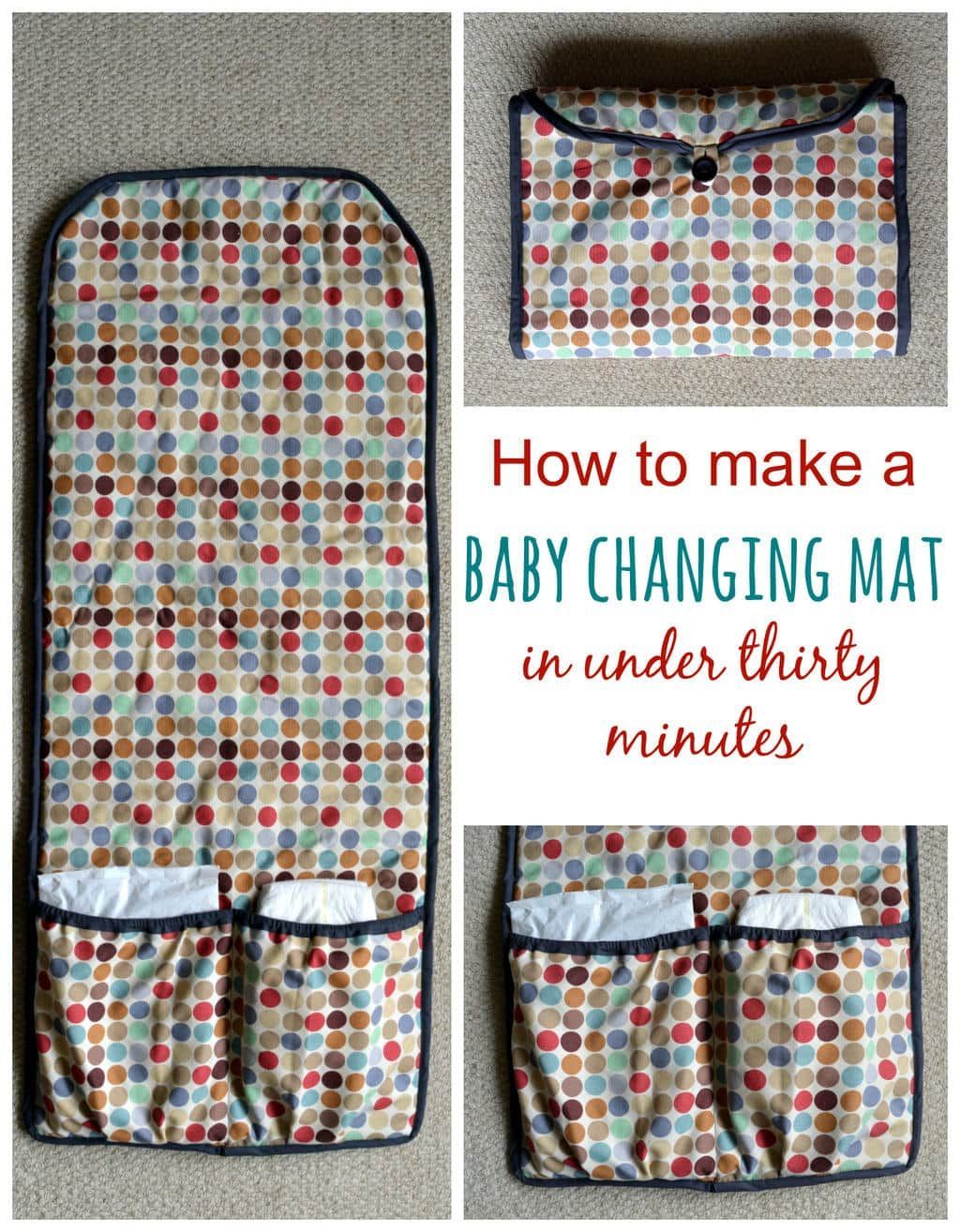 Sew your own baby changing mat in thirty minutes · vicky myers creations -   15 DIY Clothes Baby changing pad ideas