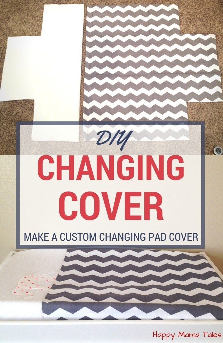 DIY Changing Pad Cover Tutorial - Happy Mama Tales -   15 DIY Clothes Baby changing pad ideas