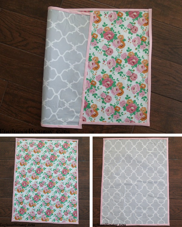 DIY No-Sew Diaper Changing Pad - Engineer Mommy -   15 DIY Clothes Baby changing pad ideas