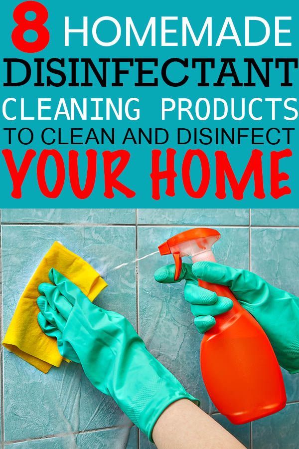 8 Disinfectant Homemade Cleaning Products That Will Kill Germs In Your Home -   15 diy projects Organizing cleaning tips ideas