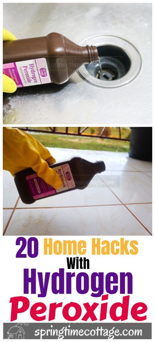 How to clean your home with hydrogen peroxide -   15 diy projects Organizing cleaning tips ideas