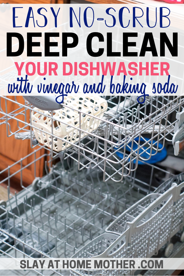 Deep Clean Your Dishwasher Without Scrubbing! -   15 diy projects Organizing cleaning tips ideas