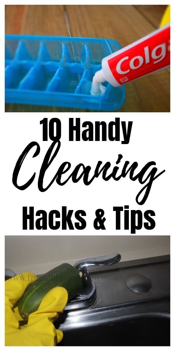 Handy Cleaning Tips & Tricks -   15 diy projects Organizing cleaning tips ideas