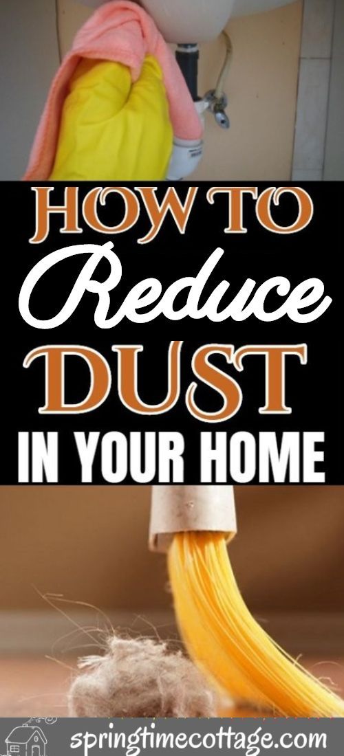 How to reduce dust in your home -   15 diy projects Organizing cleaning tips ideas