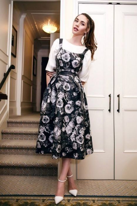 15 Maneras de usar un look 'Vintage' con estilo y sin parecer abuelita -   15 dress Skirt offices ideas