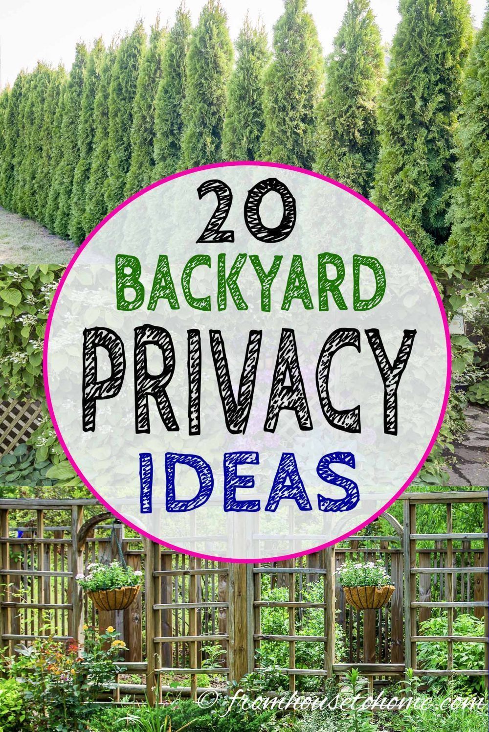 20+ Backyard Privacy Ideas For Screening Neighbors Out - Gardening @ From House To Home -   15 garden design Backyard privacy screens ideas